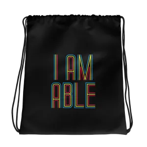 I am Able (Drawstring Bag)