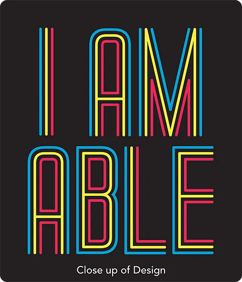 I am Able (Drawstring Bag)