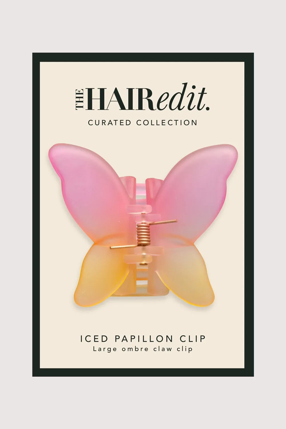 Iced Papillon Ombre Butterfly Claw Clip