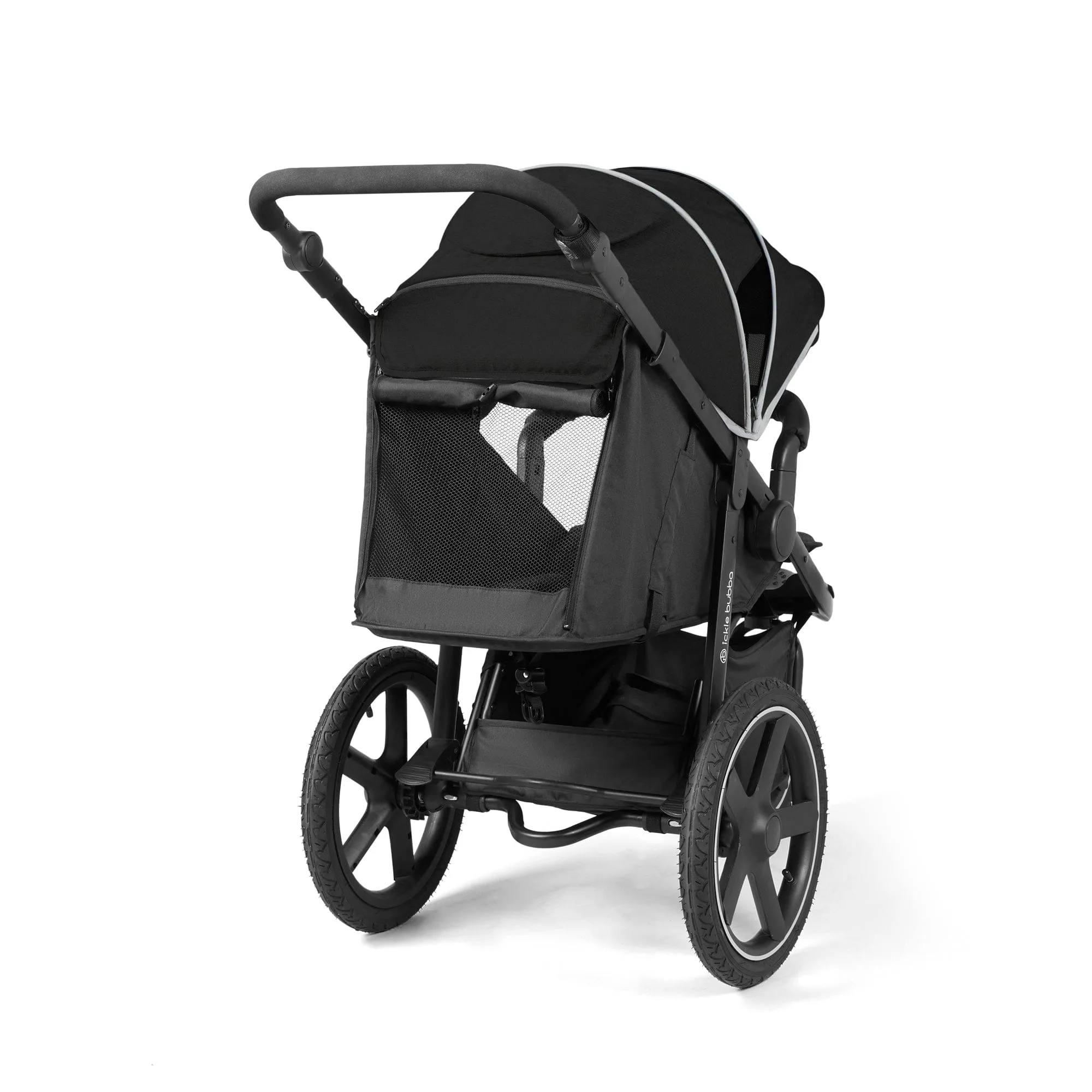 Ickle Bubba Venus Prime Jogger Stroller in Black/Black