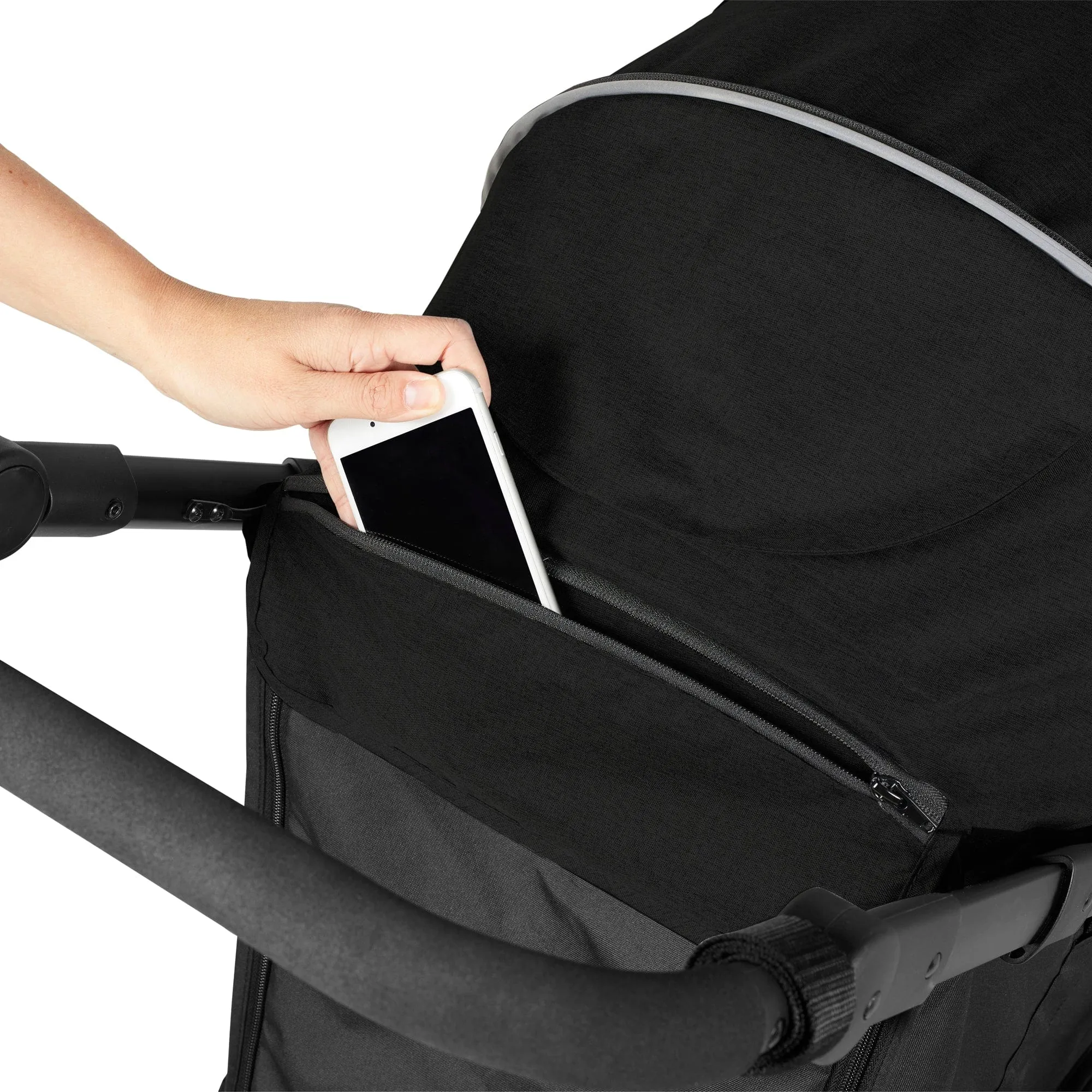 Ickle Bubba Venus Prime Jogger Stroller in Black/Black