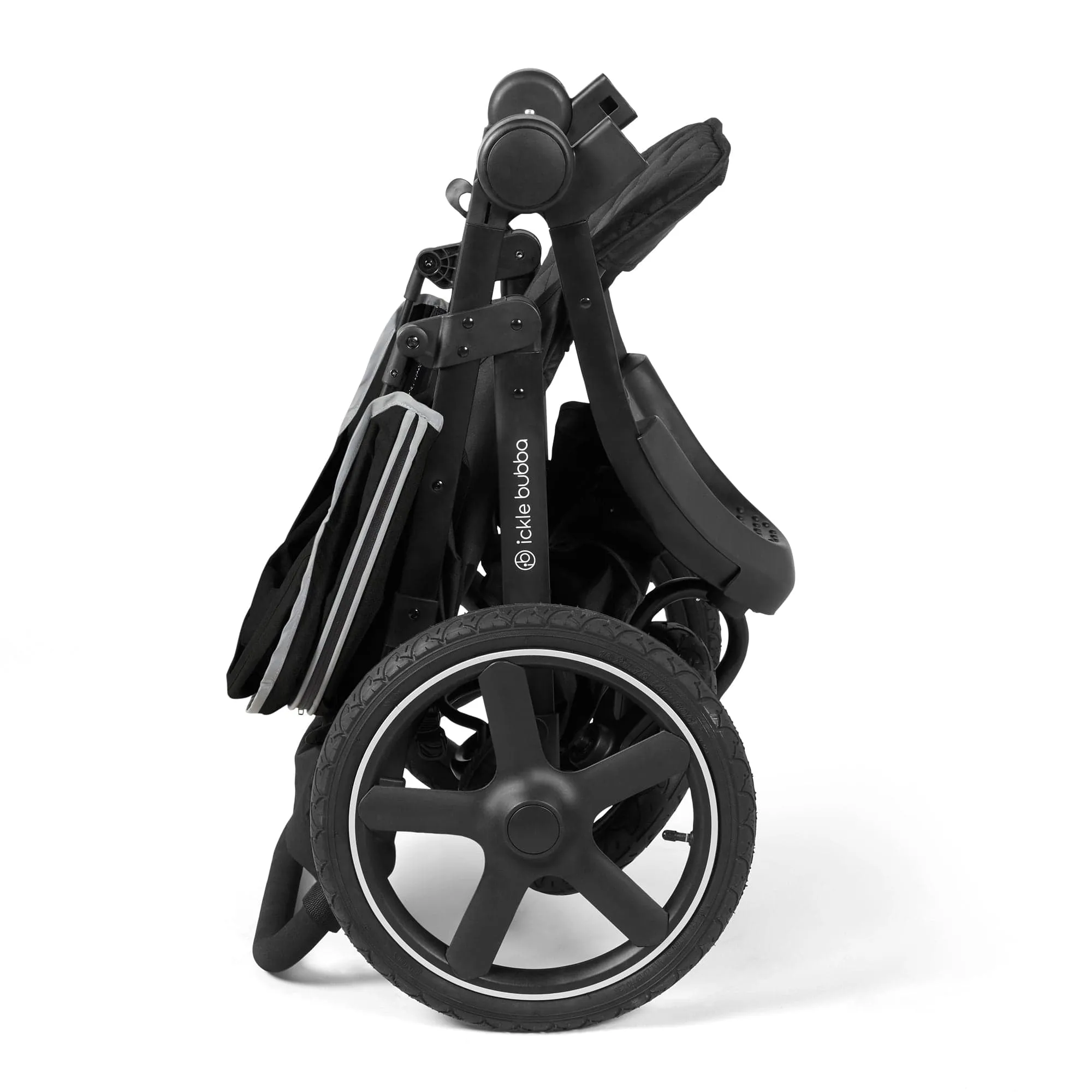 Ickle Bubba Venus Prime Jogger Stroller in Black/Black