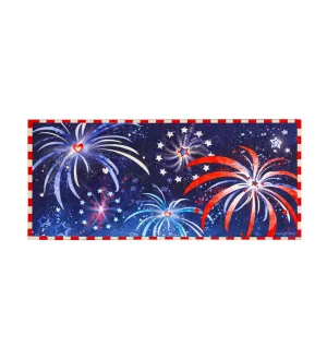 Independence Day Fireworks Sassafras Switch Mat