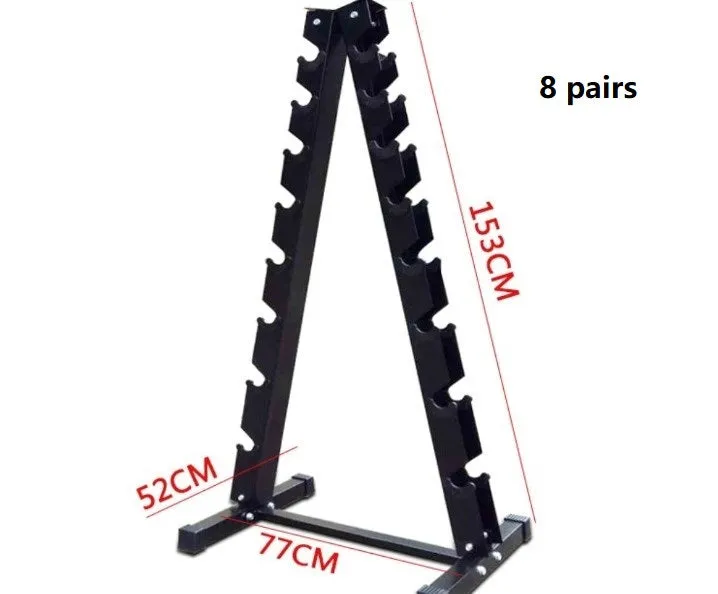 Inverted V Dumbbell Rack