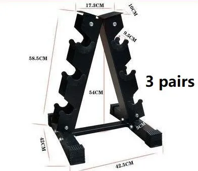 Inverted V Dumbbell Rack
