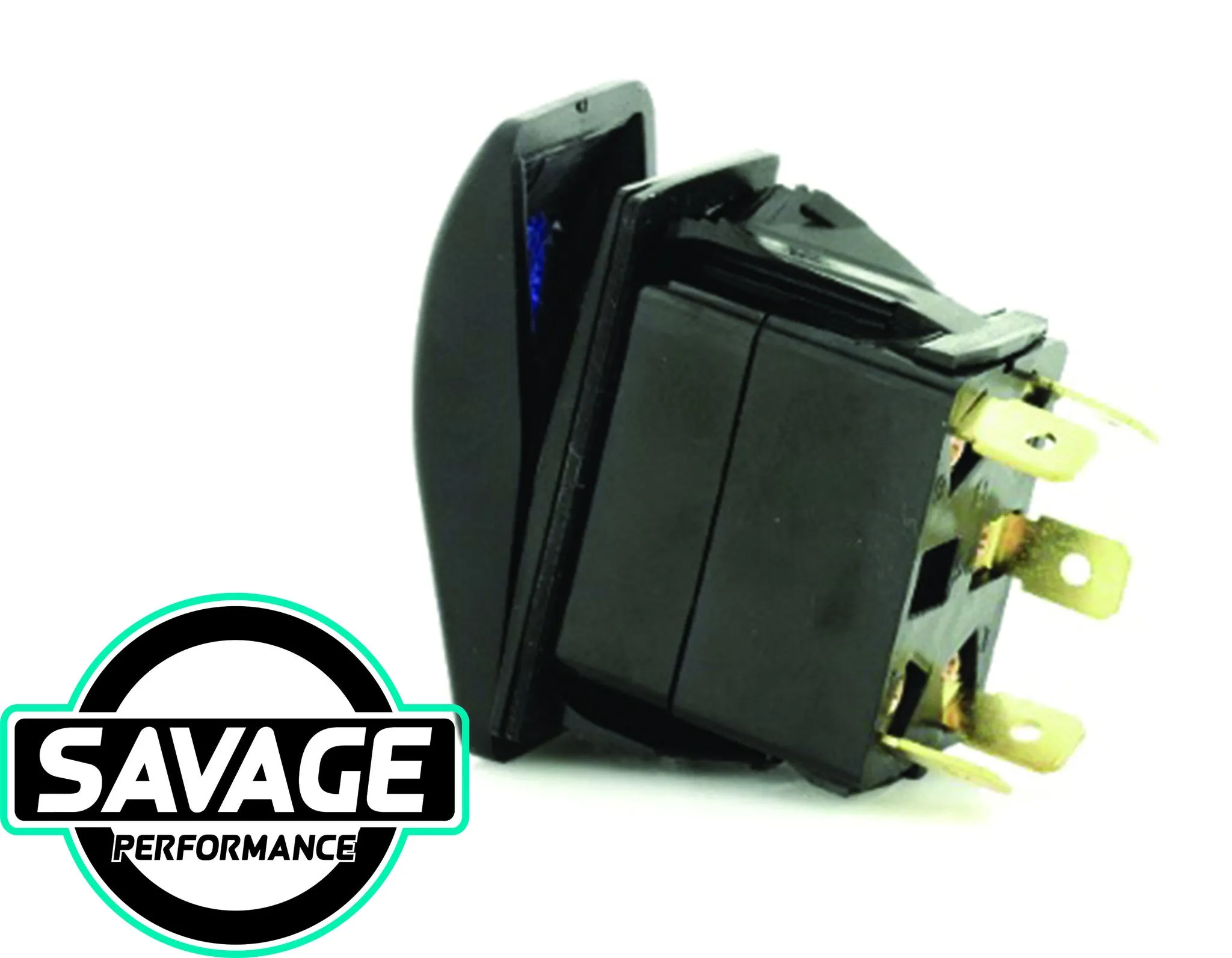 Jaylec Rocker Switch FRONT DIFF LOCK 12/24v (Blue)