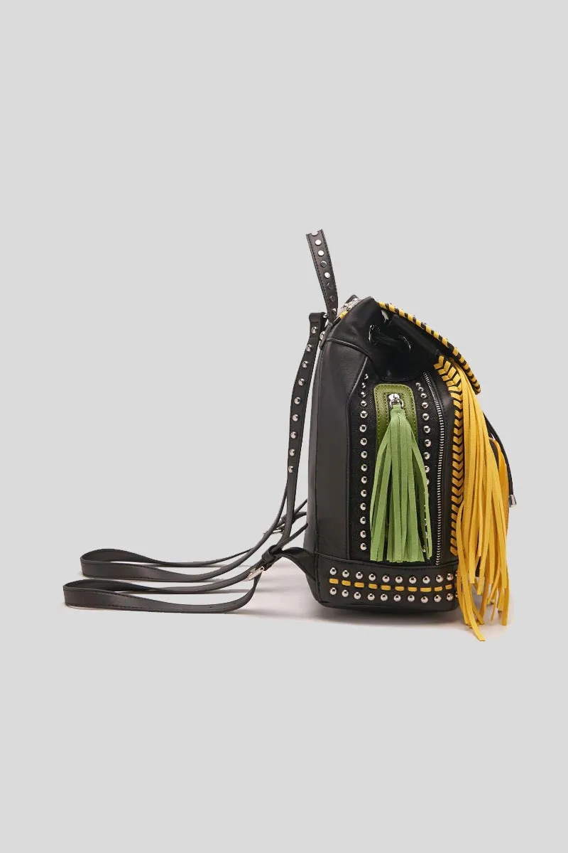 Jungle Backpack Mix Mat   Raf - Black