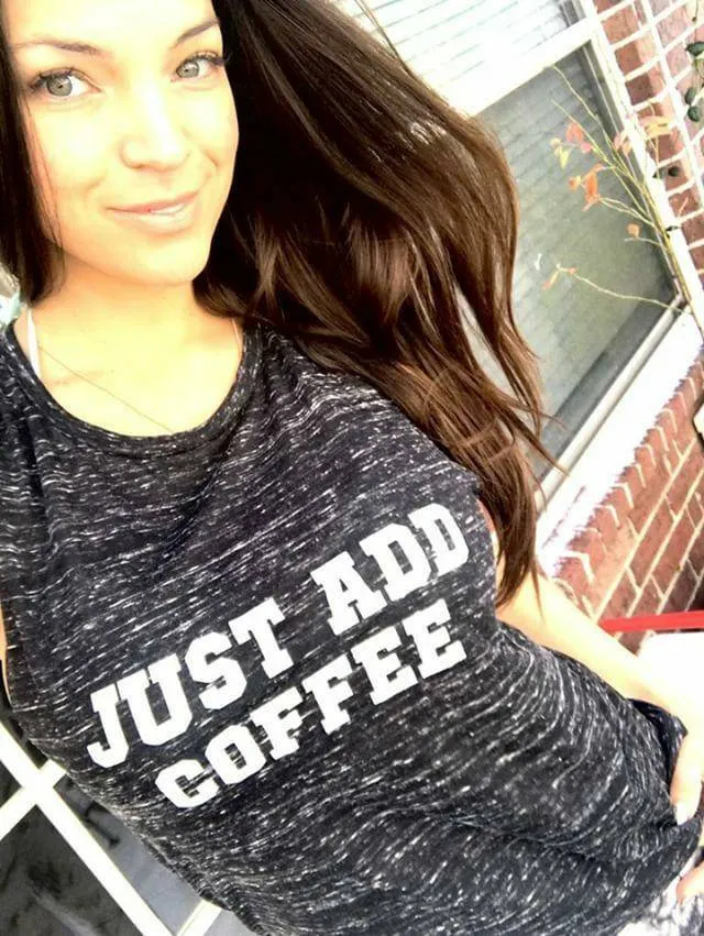 Just Add Coffee - Off the Shoulder