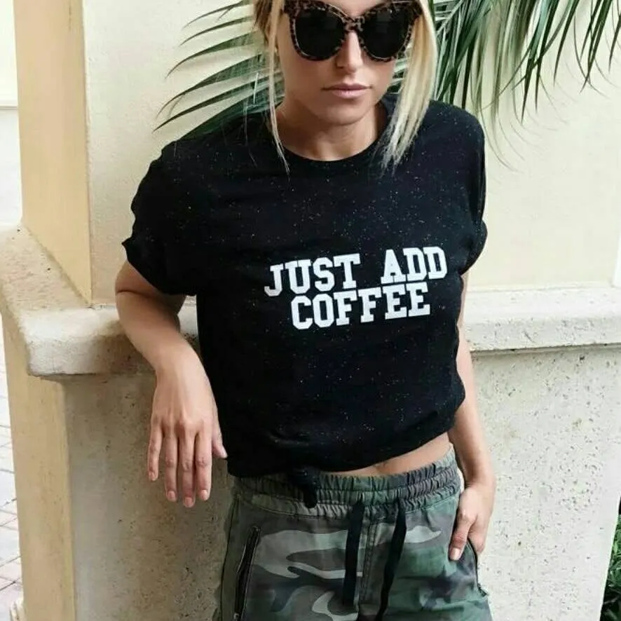 Just Add Coffee - Off the Shoulder