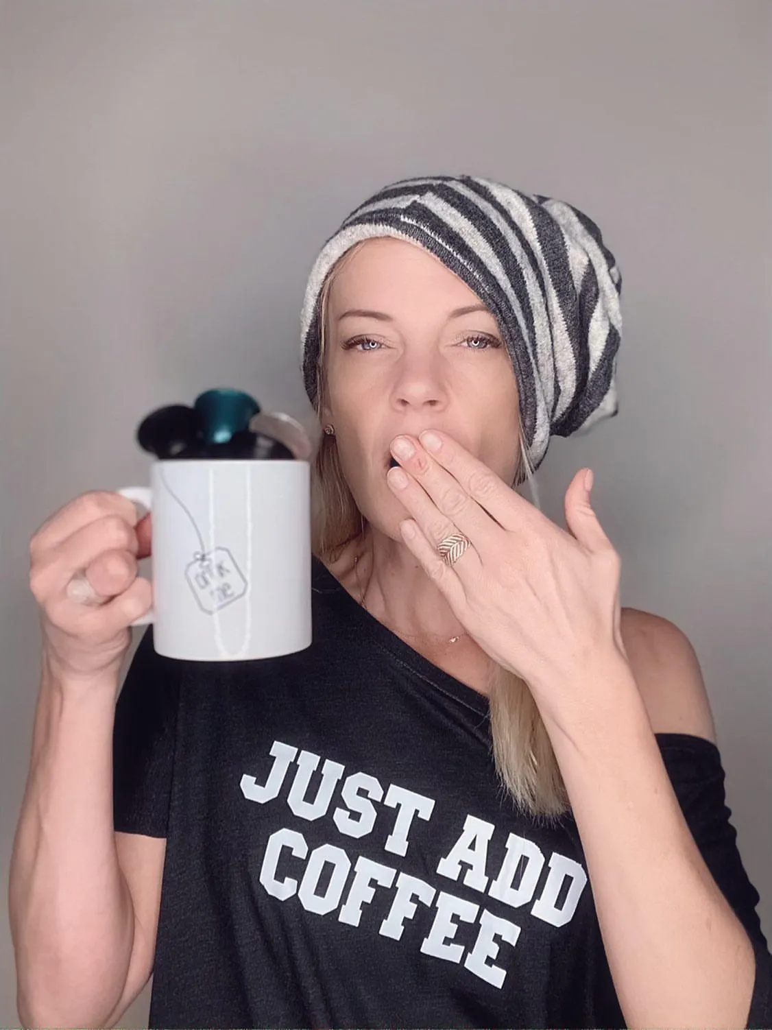 Just Add Coffee - Off the Shoulder