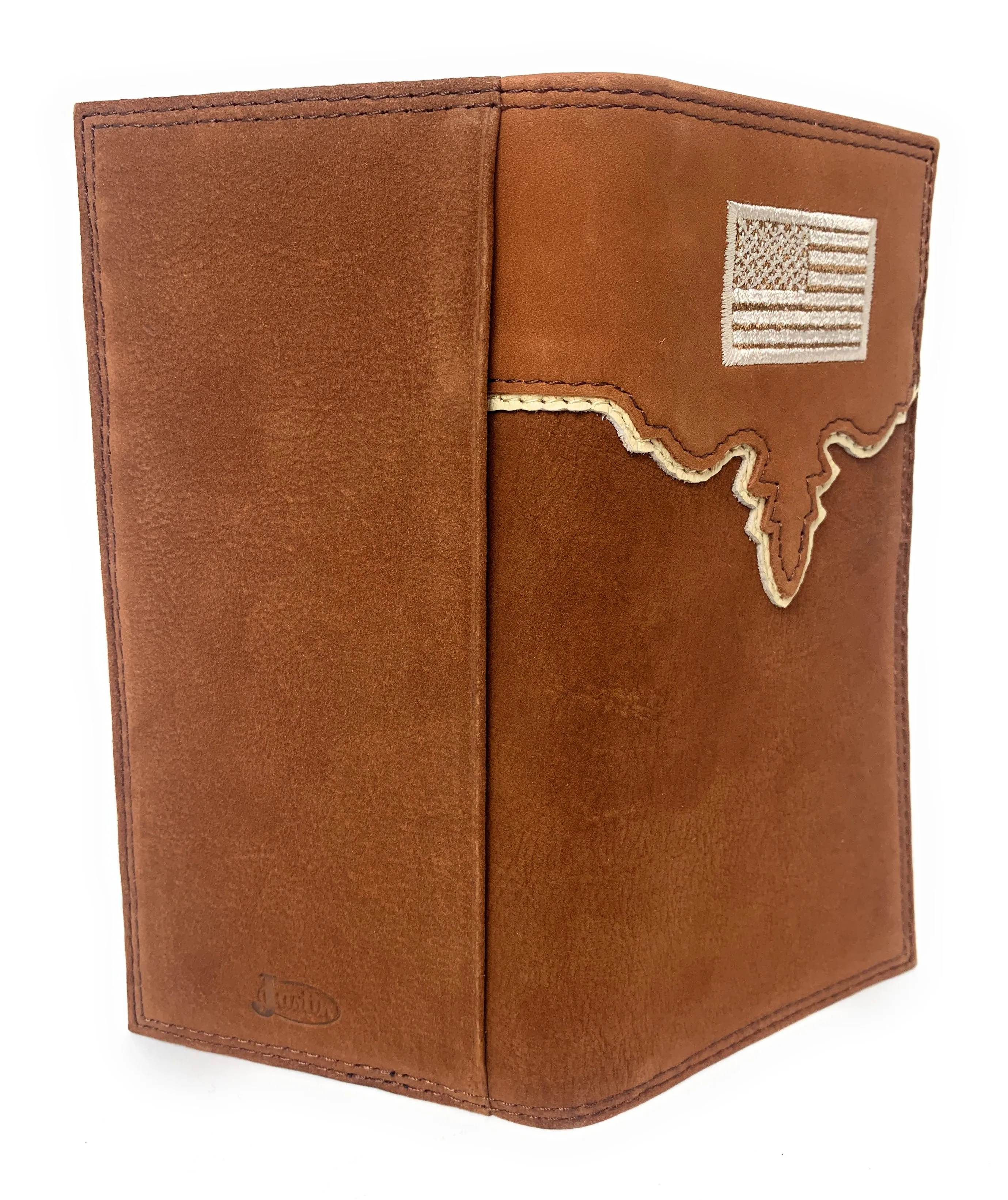 Justin Men's Rodeo Wallet Yoke With USA Flag - 2030767W2