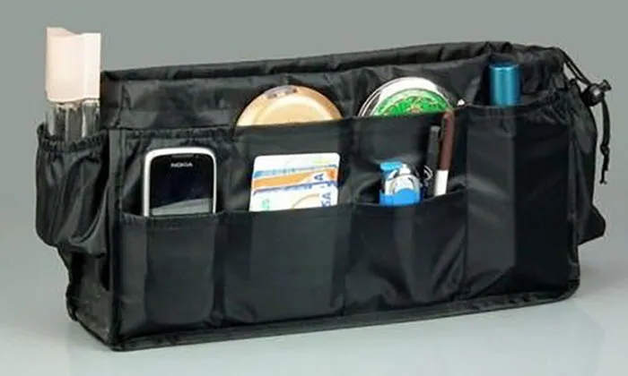 Kangaroo Keeper The Incredible Purse/Bag Organizer (2-in-1)! OURS ARE BEIGE Fits small & large bags! Reversible for even more room! Keeps items neat and secure with a place for everything!