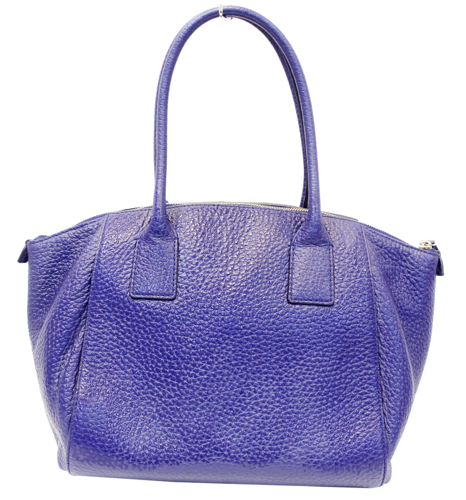 KATE SPADE Pebbled Leather Blue Shoulder Bag