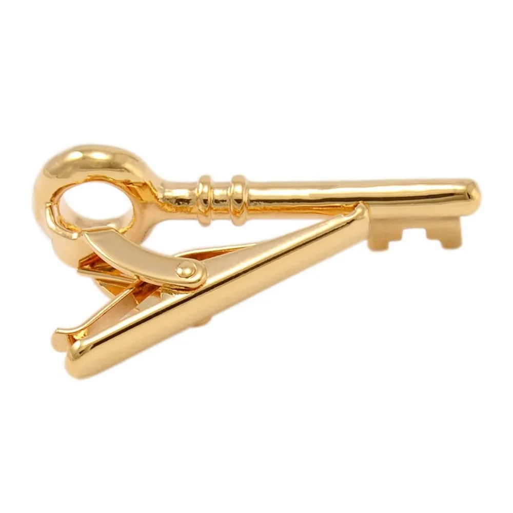 Key To Success Tie Clip Clasp Bar