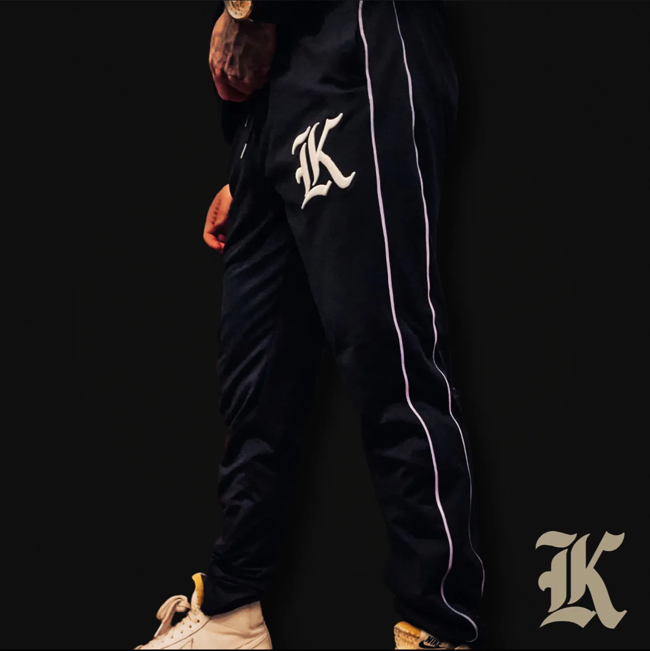 Kilo Track Pants (Blackout reflective)
