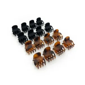 Kitsch Recycled Plastic Mini Classic Claw Clip - 16pc