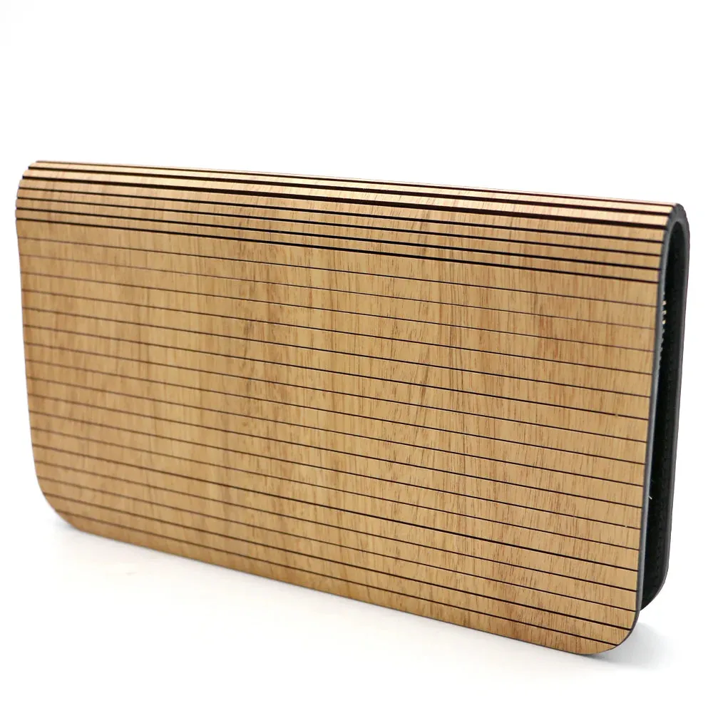 KoaWood Ranch Hawaii Acacia Wood Clutch Wallet