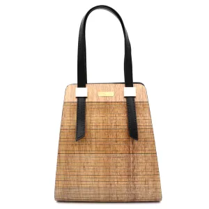 KoaWood Ranch Hawaii Acacia Wood Top Handle Handbag