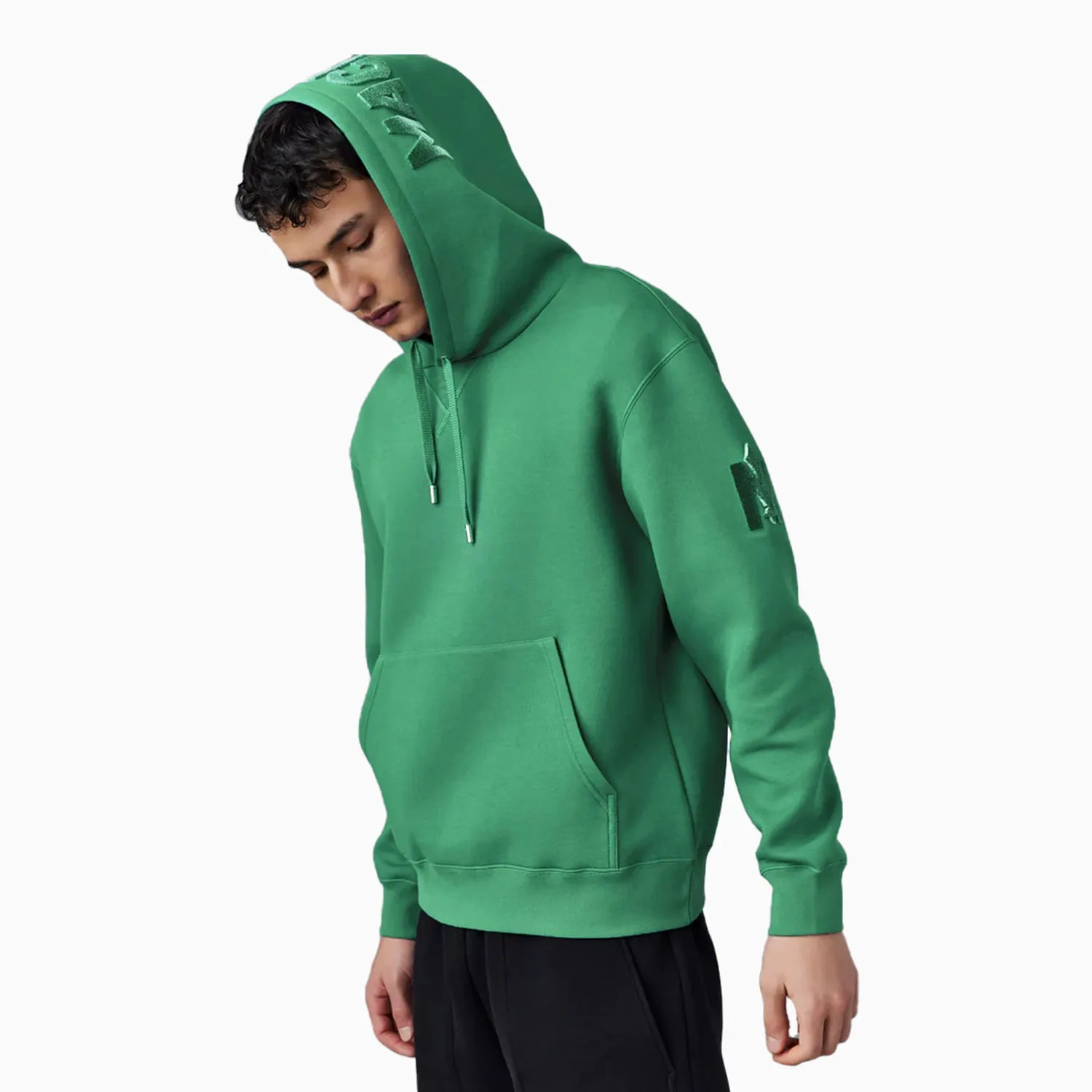 KRYS Pull Over Hoodie With Velvet Embroidery