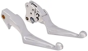 Kuryakyn 1093 Motorcycle Handlebar Accessory: Boss Blades Adjustable Clutch Lever for 2004-13 Harley-Davidson Sportsters Motorcycles, Chrome, 1 Pair