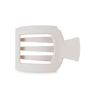 Large Teleties Flat Square Clip - Toasted