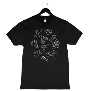 L'Arte della Cucina - Unisex Crewneck Shirt - Black