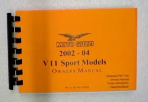 Le Mans, V11 Sport, Rosso Corsa Owners Manual (#01900091)
