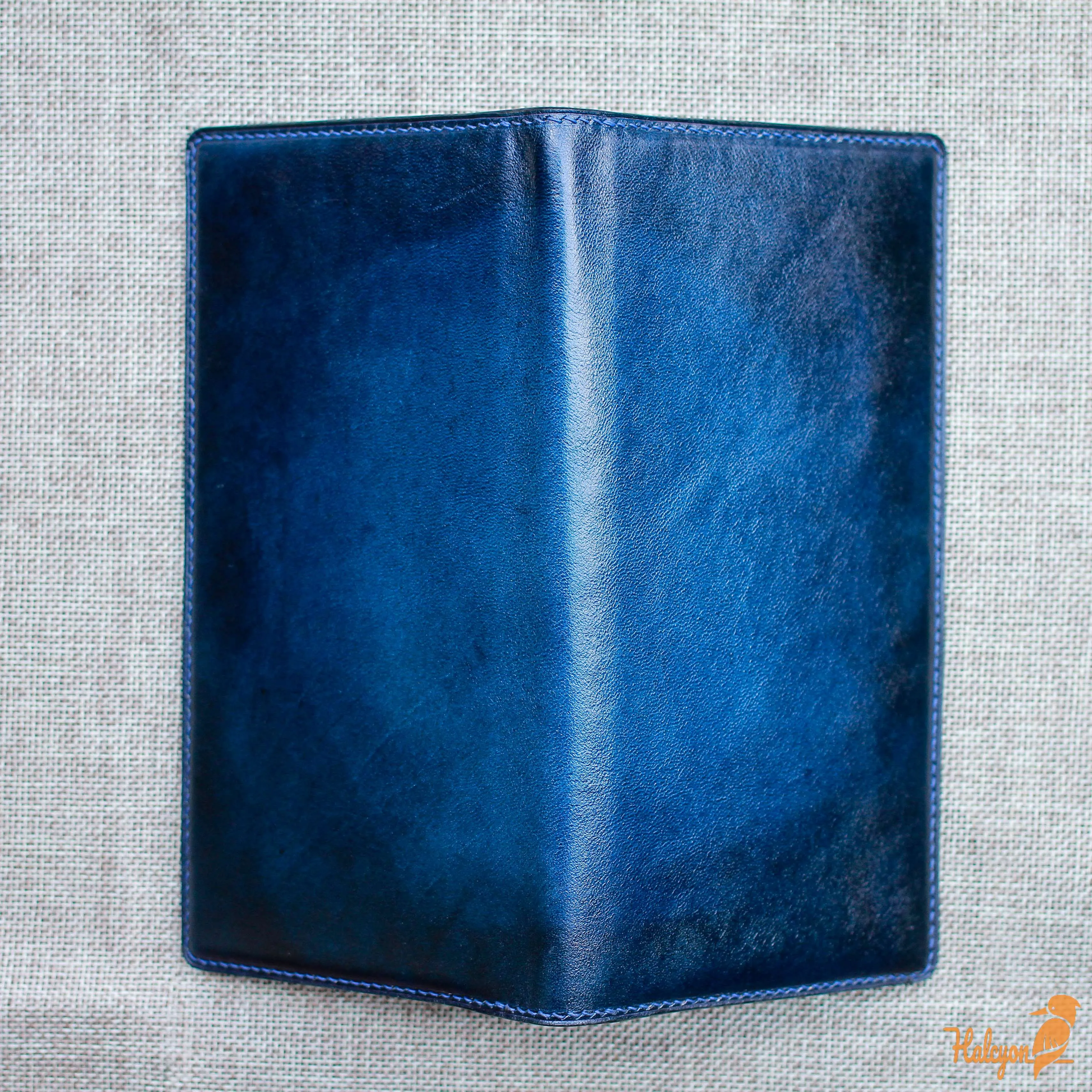 Leather long wallet