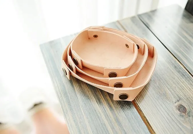 LEATHER Women PERSONALIZED Valet Tray HANDMADE GIFT CUSTOM Wallet Tray