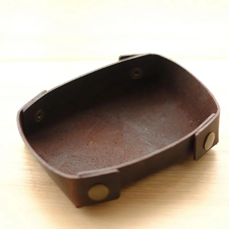 LEATHER Women PERSONALIZED Valet Tray HANDMADE GIFT CUSTOM Wallet Tray