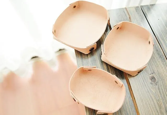 LEATHER Women PERSONALIZED Valet Tray HANDMADE GIFT CUSTOM Wallet Tray
