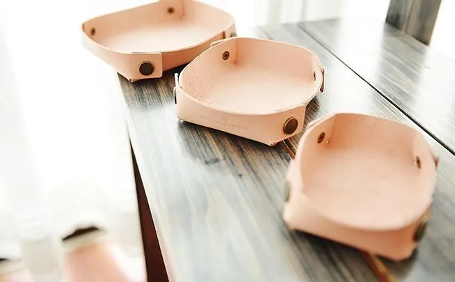 LEATHER Women PERSONALIZED Valet Tray HANDMADE GIFT CUSTOM Wallet Tray