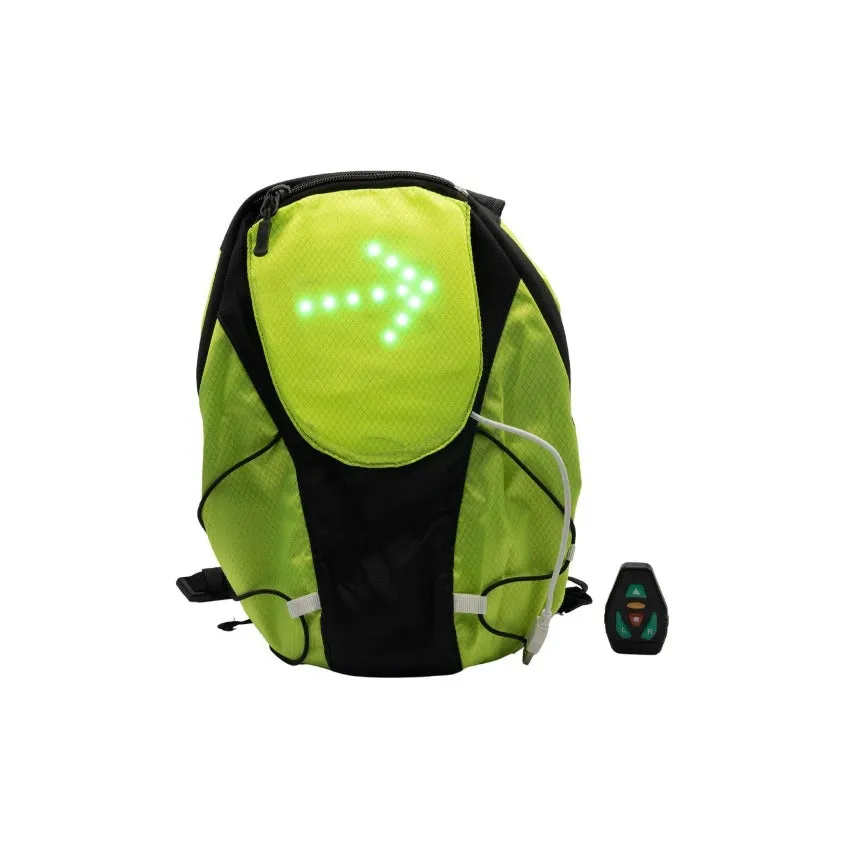 LED turn signal backpack