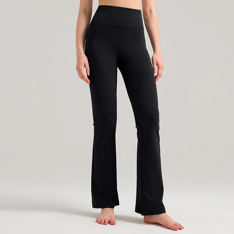Leggings a zampa Super-High-Rise Flared Pant Nero