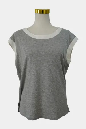 LEONI Grey Contrast Trim Tank