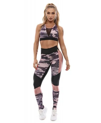 Let's Gym Top Camo Workout