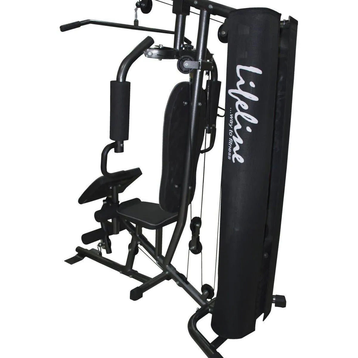Lifeline Home Gym Machine Deluxe 005 For Workout At Home Bundles With Chest Expander and Shaker Bottle || Available on EMI