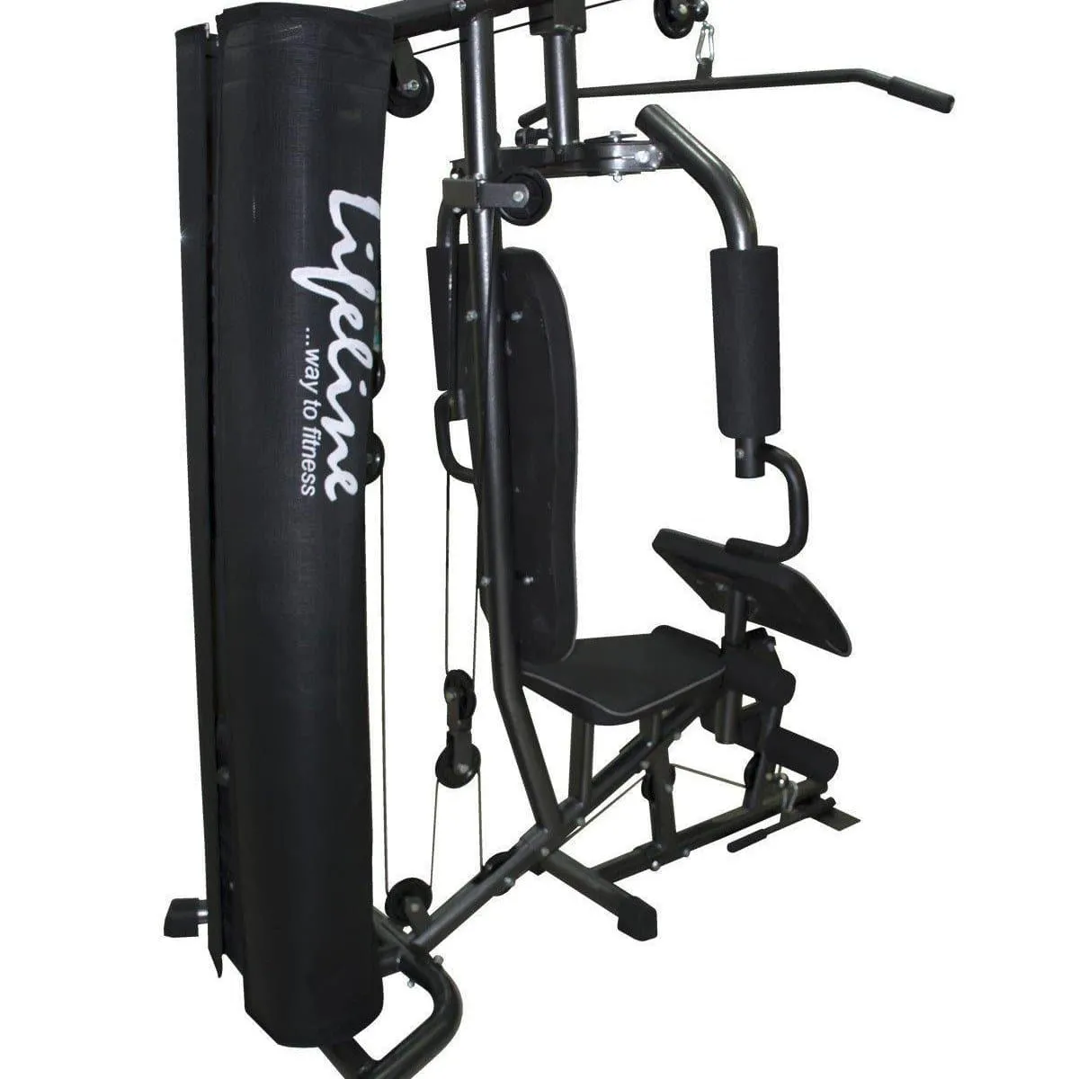 Lifeline Home Gym Machine Deluxe 005 For Workout At Home Bundles With Chest Expander and Shaker Bottle || Available on EMI