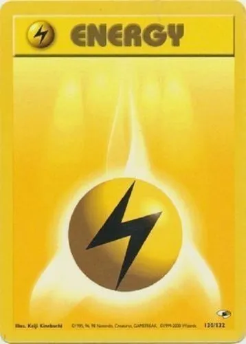 Lightning Energy (130/132) [Gym Heroes Unlimited]