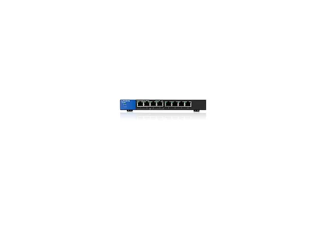 Linksys Lgs108 P Switch Metalico Escritorio 8 Ptos