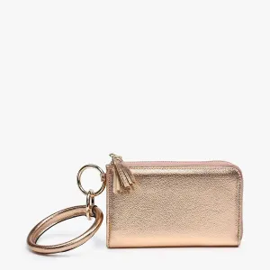 Liv Bangle Wristlet/Wallet-Gold