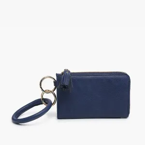 Liv Navy Bangle Wristlet Wallet