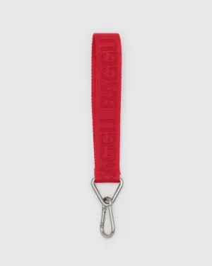 Logo Keychain in Red | Baggu