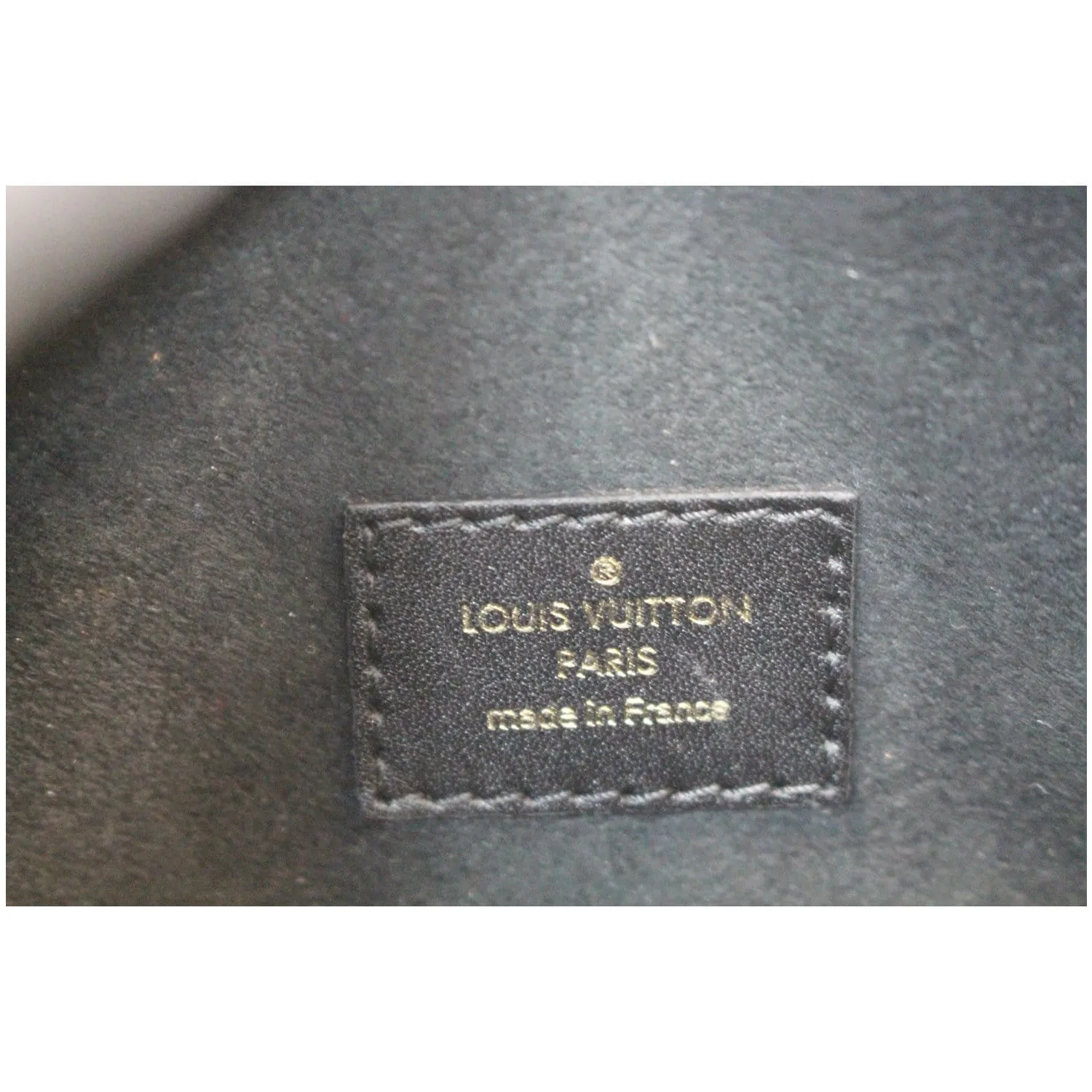 LOUIS VUITTON City Malle MM Reverse Monogram Shoulder Bag Black/Brown