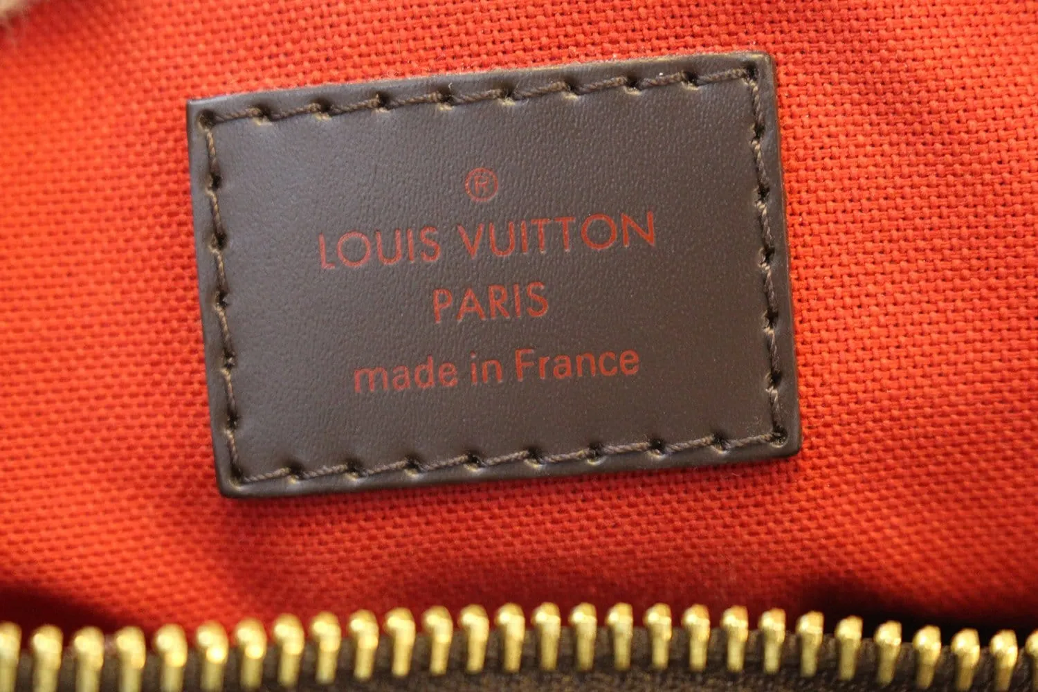 LOUIS VUITTON Damier Ebene Siena MM Shoulder Handbag