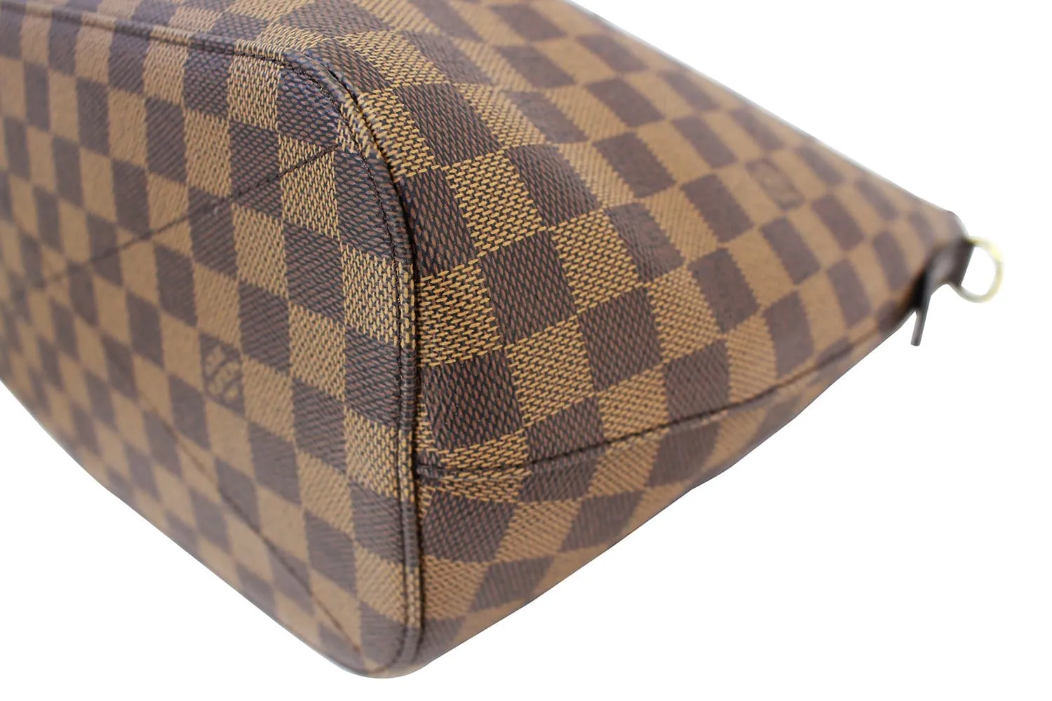 LOUIS VUITTON Damier Ebene Siena MM Shoulder Handbag