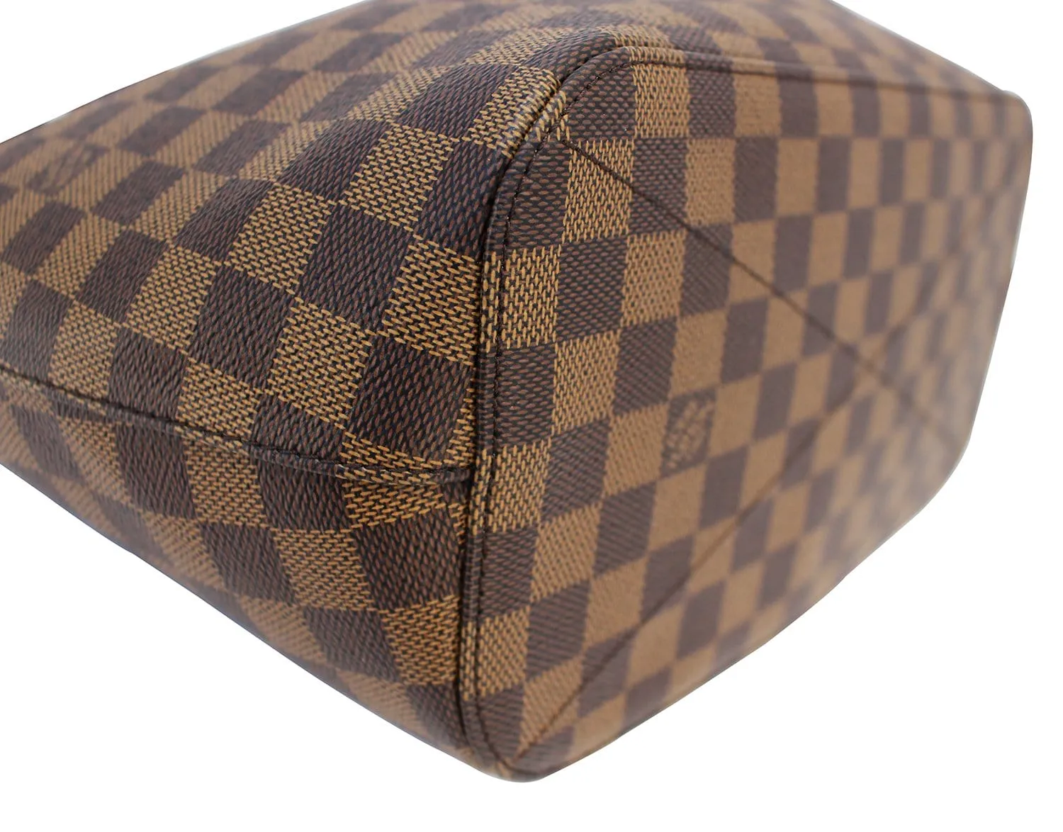 LOUIS VUITTON Damier Ebene Siena MM Shoulder Handbag