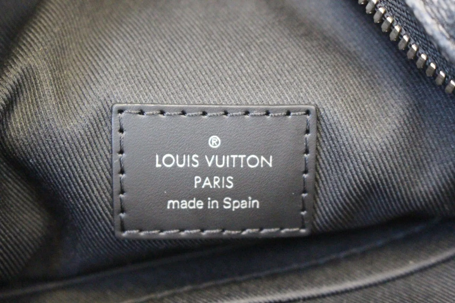 LOUIS VUITTON Damier Graphite Dayton Reporter PM Shoulder Bag