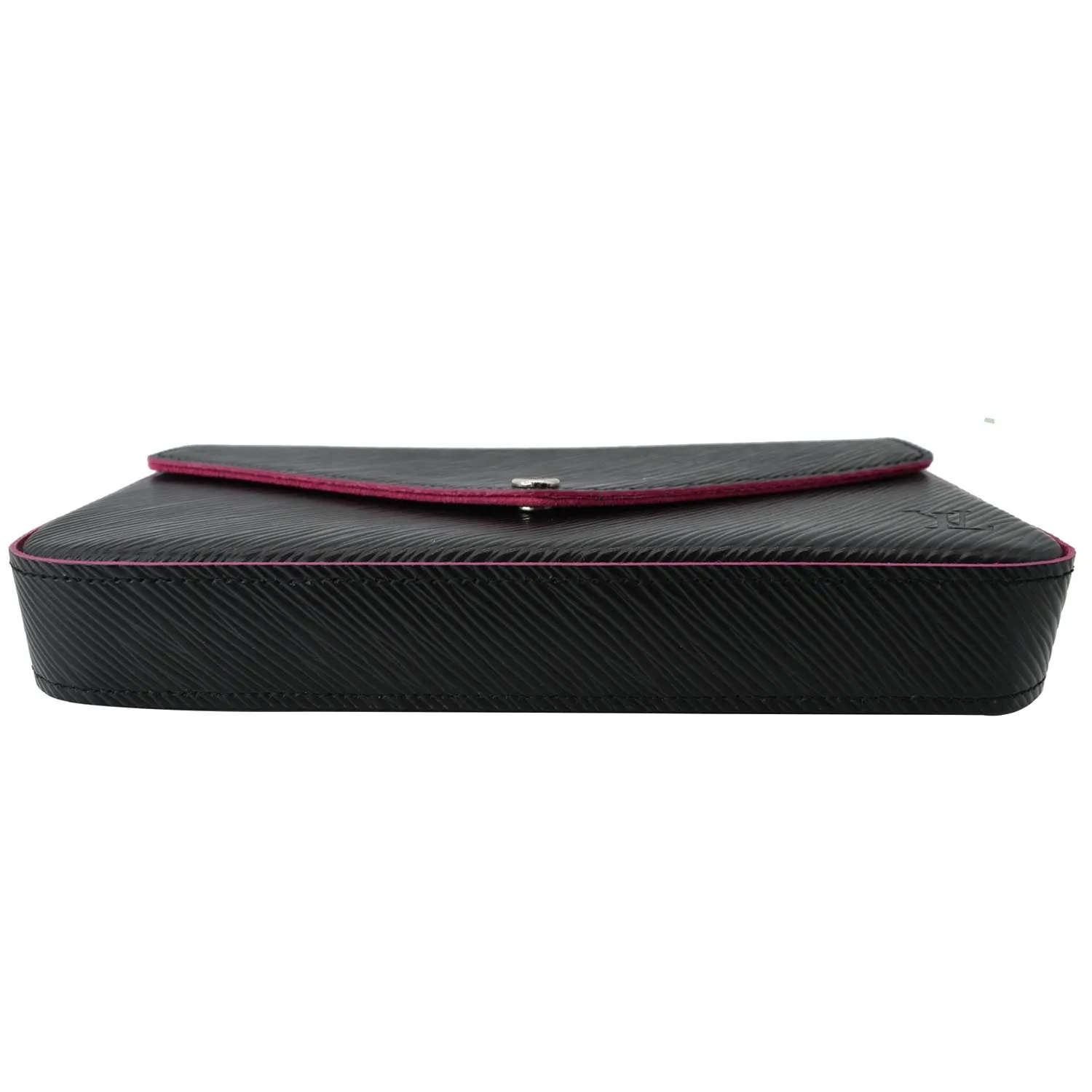 LOUIS VUITTON Felicie Pochette Epi Crossbody Bag Black