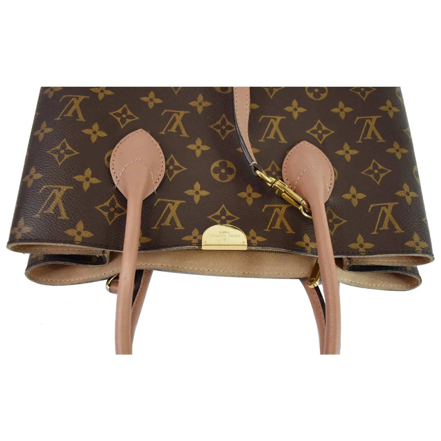 LOUIS VUITTON Flandrin Monogram Canvas Tote Shoulder Bag Brown - 15% OFF